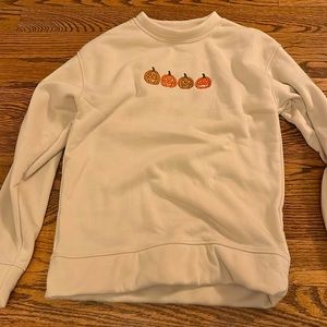 pumpkin sweatshirt
